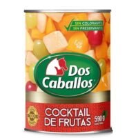 Coctel de frutas dos caballos 590 gms