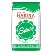 Harina selecta sin polvos de hornear 1 kg