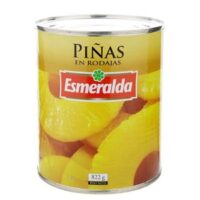 Piñas en conserva esmeralda 567 gms