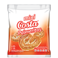 Galleta costa mini palmerita 40 gms