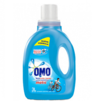 Detergente líquido omo matic 3 lts