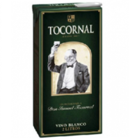 Vino tocornal blanco 2 lts tetra