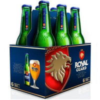 Cerveza royal six pack botella 355 ml