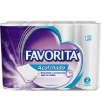Papel higiénico favorita 24u doble hoja
