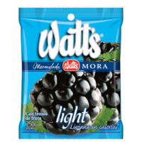 Mermelada watts ligth mora 250g