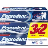 Pack dental pepsodent 90g 3×2