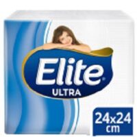 Servilleta elite 24x24cm 50 unidades