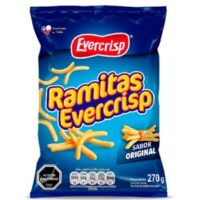 Ramitas evercrips bolsa 250 gms