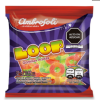 Gomitas acidas loop Ambrosoli 25 g