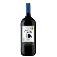 Vino gato botellón 1.5 lts merlot