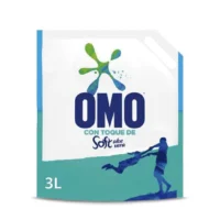 Detergente líquido Omo con soft 3LT